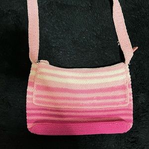 Amanda Smith bag, multi color pinks.